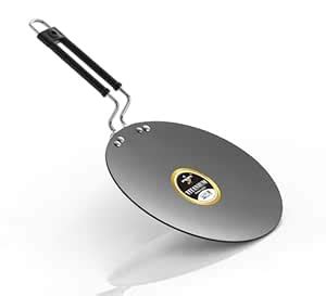 Titanium Hard Anodized Roti Tawa 25cm|4mm Thickness|Gas Stove ...