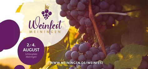 1. Meininger Weinfest, Schlossplatz Meiningen, Bad Koenigshofen, 2 ...