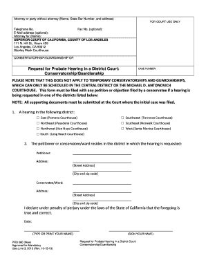 Bill Of Sale Form California Guardianship Form | pdfFiller