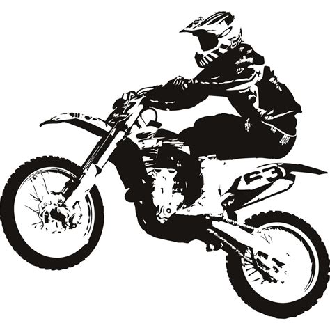 Dirt Bike Drawing Image - Drawing Skill