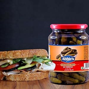 Abbie's Cornichons in Brine 1340 g (670 g X 2 Units) Ready to Eat ...