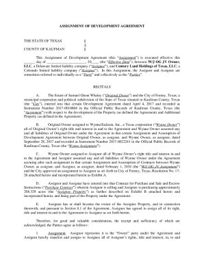 Fillable Online www.lawinsider.comclauseassignment-ofAssignment of ...