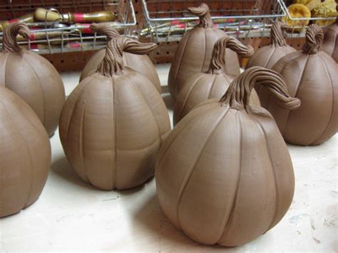 clay pumpkin ideas