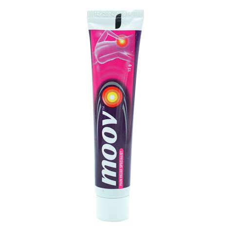 Moov Pain Relief Cream, 15 gm Price, Uses, Side Effects, Composition ...