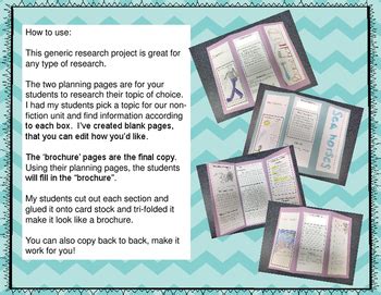 Research writing - generic brochure non-fiction by Cullen Creations