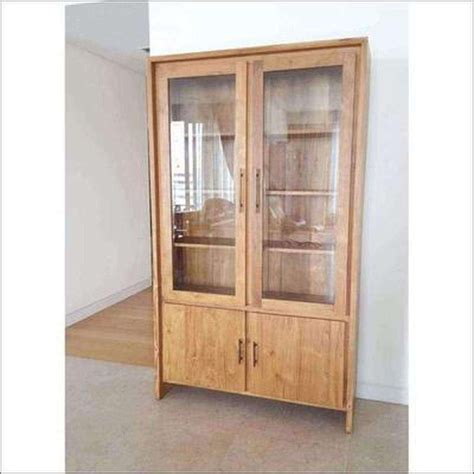 Teak Wood Display Cabinet TDC-1001 | Buy Online in India | TimberCraft