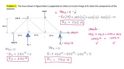 Image result for Equilibrium Non-Concurrent Force Systems Sample Problems