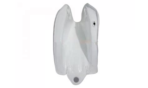 YAMAHA RD350LC WHITE PAINTED FUEL TANK 1980-81 (Rep) WITH CAP & Key|Fit For