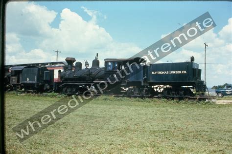 Original Slide Ely Thomas Lumber Co. Locomotive #2 Strasburg PA 8-68 | eBay