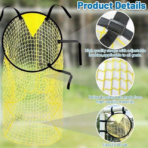 Rede de treinamento de futebol Canto Gol de treinamento de futebol ...