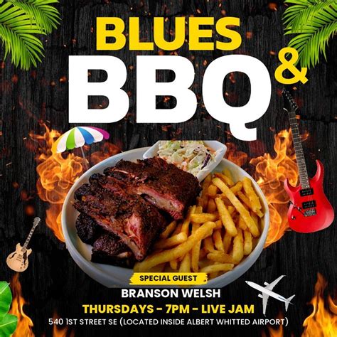 Blues & BBQ, The Hangar Restaurant & Flight Lounge, Saint Petersburg ...