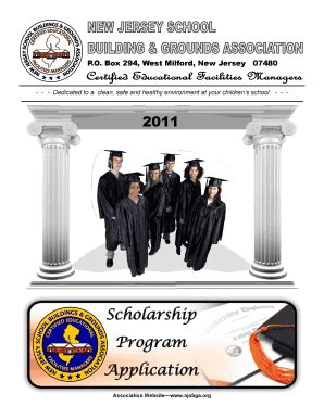 Fillable Online njsbga scholarship form Fax Email Print - pdfFiller