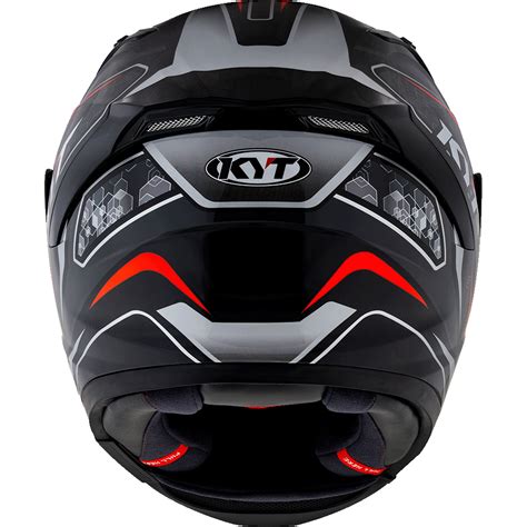 KYT Striker #01 Black Red Helmet – V Gears