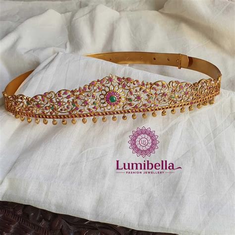Buy Gold Vadanam Designs online at best price in India – LumibellaFashion