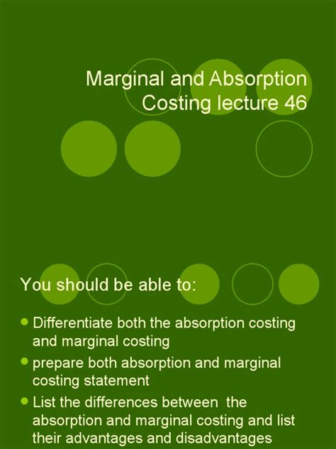 Image result for Absorption V Marginal Coting