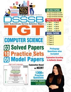 DSSSB TGT Computer Science Exam Preparation Book - 3 Solved Papers ...
