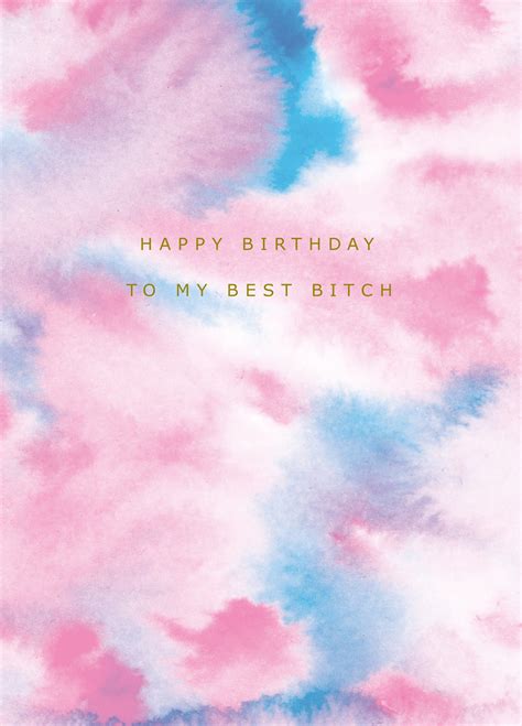 Happy Birthday Bitch Card – Scribbler Cards & Gifts
