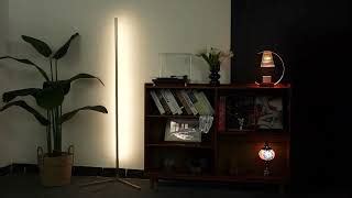 Minimalist LED Corner Floor Lamp | Joyus