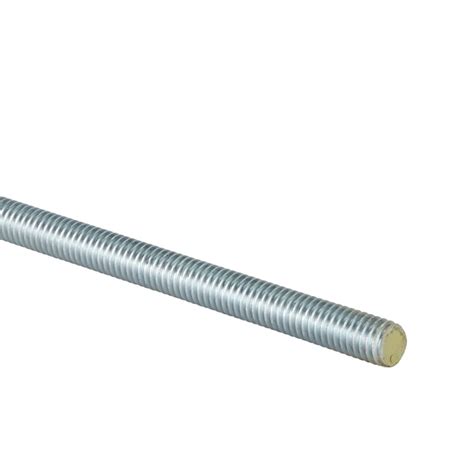 Steelworks 3/8-in x 6-ft Coarse Thread Zinc-Plated Steel Threaded Rod ...