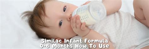 Similac Infant Formula 0-6 Months How To Use – KidsCity.in