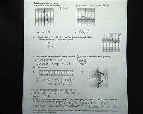 Module 1 - Honors Algebra 2