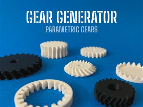 Gear Generator - Parametric Gears & Racks by Koolm MakerWorld: Download ...