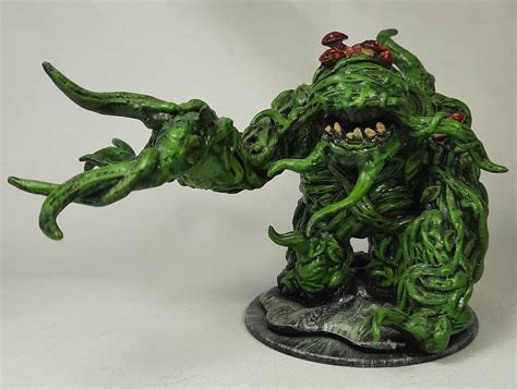 Shambling Mound Dnd Miniature Fully Painted for Dungeons and Dragons - Etsy