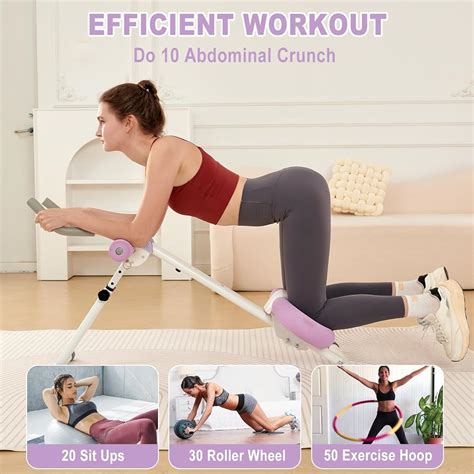 HOTSWEAT Ab Workout Equipment Abdominal Trainer, Adjustable India | Ubuy