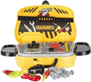 Kandle Play Tool kit for Boys & Girls, Happy Craftsman Tool kit with ...