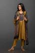 Buy - Prahnaaya gold mustard kurta with pants and dupatta | Elan Store