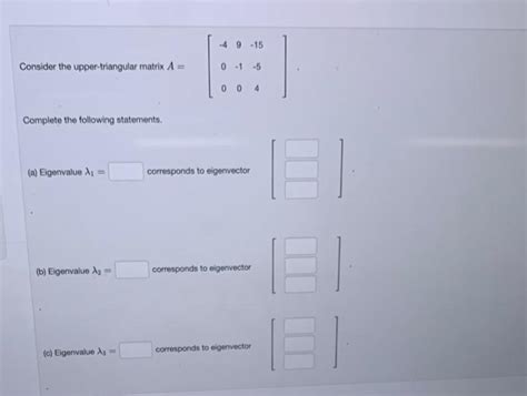 Image result for Upper Triangular Eigenvalue Formula