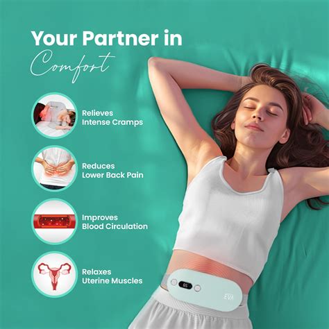 EVA Heating Pad for Periods & Cramps | Menstrual Heating Pad ...