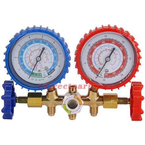AC Diagnostic Manifold Freon Gauge Set Charging India | Ubuy