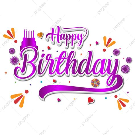 Gambar Selamat Ulang Tahun Desain Png Latar Belakang, Selamat Ulang ...