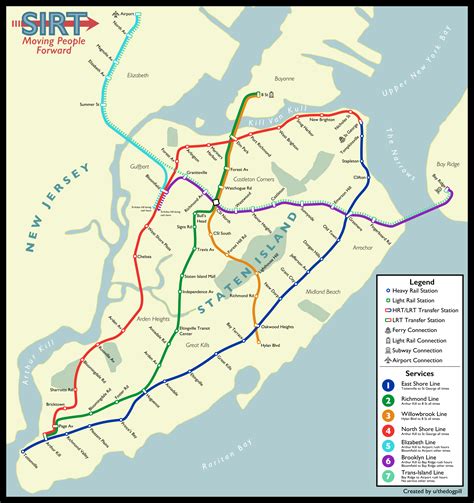 Terminal Island Railroad Map AirTrain JFK John F. Kennedy