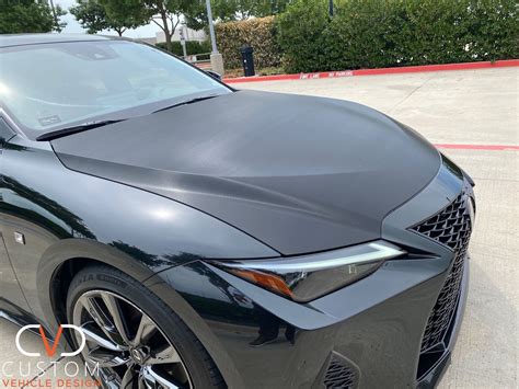 Custom Lexus IS350 F-sport with Carbon Fiber Hood and Spoiler