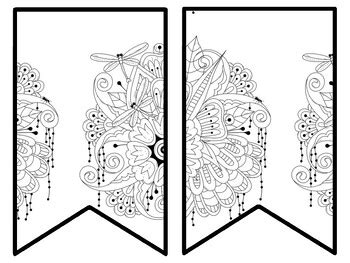 Floral Bulletin Board Decor Kit, Floral Letters, Floral Borders, Floral ...