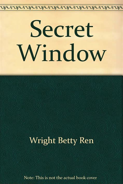 Image result for Secret Window Book