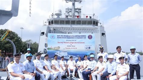 GRSE delivers INS Nirdeshak to Indian Navy: Enhancing maritime capabilities