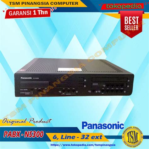 Jual PABX Panasonic KX-NS300 Pabx 6 line 32 extension - Jakarta Barat ...