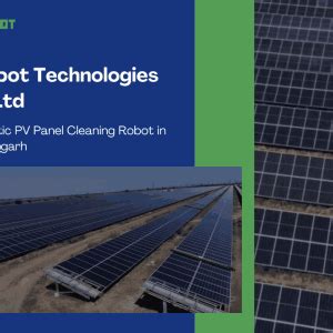 Automatic Cleaning Robot for Solar Panels in India | Solabot