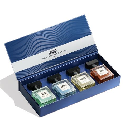 Buy Engage Luxury Perfume Gift Pack for Men, Travel Sized, Assorted ...