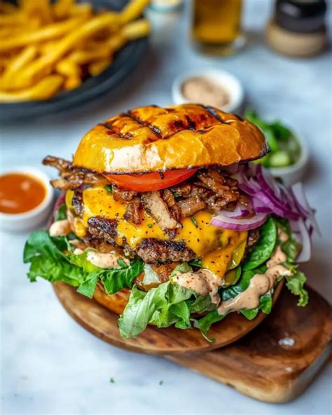 Image result for Loaded Burger Recipe
