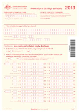 2013 Form AU NAT 73345 Fill Online, Printable, Fillable, Blank - pdfFiller