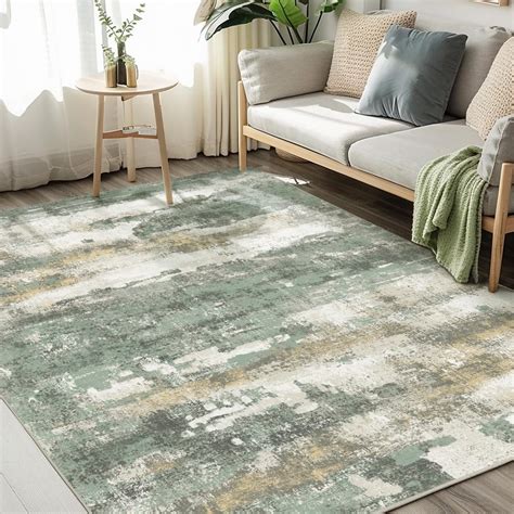 BEIMO Area Rugs 8x10 for Living Room Bedroom, Modern Abstract Machine ...