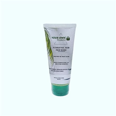 Your Own 1% Salicylic Acid Face Wash - Clear Complexion Solution ...