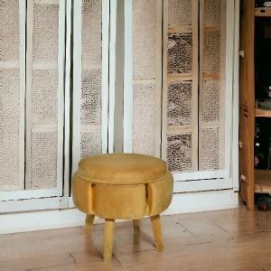 FKART Solid Wood Standard Ottoman Price in India - Buy FKART Solid Wood ...