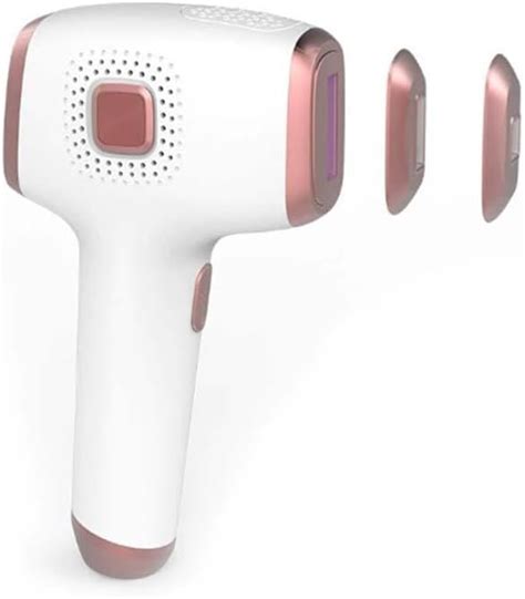 Professional IPL Laser Hair Removal Device, White and Rose Gold, Ice ...