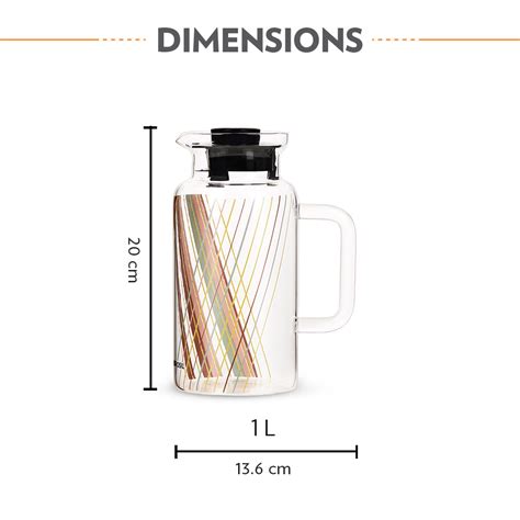 Buy Prism Multipurpose Jug w PP Lid at Best Price Online in India - Borosil