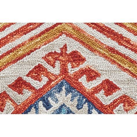 Room Envy Calendra 2 X 3 (ft) Wool Spicy Orange/Goldenrod Indoor ...